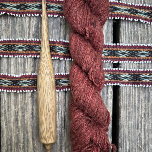 "Cricula" Spindle in Black Limba